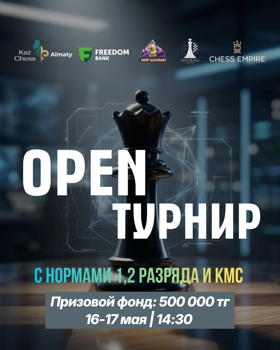 Открытый турнир с нормами 2, 1 разрядов и КМС
